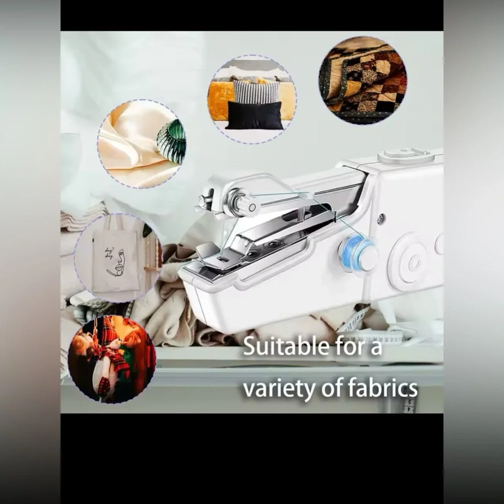 Handheld Sewing Machine Cordless Portable Mini Stitching Sewing Machine